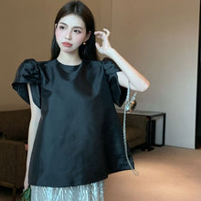 画像をギャラリービューアに読み込む, パフスリーブブラウストップス&スパンコールスカートセットアップ