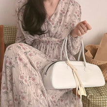 画像をギャラリービューアに読み込む, 3カラー選択花柄マキシワンピースデートワンピース