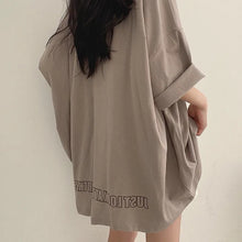 画像をギャラリービューアに読み込む, アルファペットプリント半袖Tシャツトップス