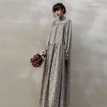 画像をギャラリービューアに読み込む, 花柄マキシワンピース3カラー選択カジュアルワンピース