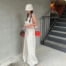 画像をギャラリービューアに読み込む, フレア裾キャミソールトップス&ハイウエストガウチョパンツセットアップ