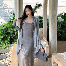 画像をギャラリービューアに読み込む, 薄ドレープカーディガン