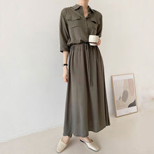 画像をギャラリービューアに読み込む, ウエスト絞り半袖デートワンピースフォーマルコーデ