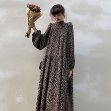 画像をギャラリービューアに読み込む, 花柄マキシワンピース3カラー選択カジュアルワンピース