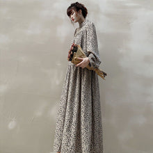 画像をギャラリービューアに読み込む, 花柄マキシワンピース3カラー選択カジュアルワンピース
