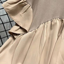 画像をギャラリービューアに読み込む, フリル裾切り替えトランペットスリーブコーデしやすいゆったりシャツ・ブラウストップス