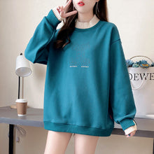 画像をギャラリービューアに読み込む, 3カラー裏起毛フェイクレイヤード配色合わせやすいパーカー