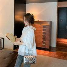 画像をギャラリービューアに読み込む, 後ろボウタイカジュアル無地ブラウストップス