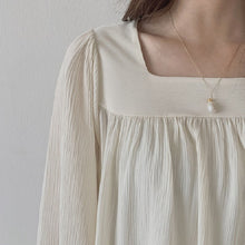 画像をギャラリービューアに読み込む, 無地ドレープカジュアルブラウストップス