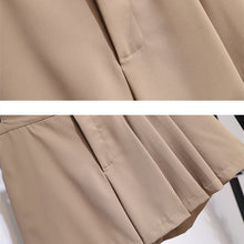 画像をギャラリービューアに読み込む, 超高品質INS流行一目惚れ無地気質通勤スーツアウター&無地スーツショーツセットアップ