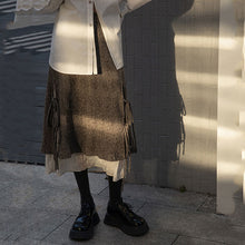 画像をギャラリービューアに読み込む, ストラップ重ね風ミモレスカート