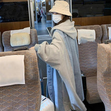 画像をギャラリービューアに読み込む, デニム切り替えゆったり着痩せ効果長袖カジュアルコーデしやすいカジュアルアウター