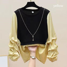 画像をギャラリービューアに読み込む, 4カラー選択デザインスタイルファッション切り替えゆったり着痩せ効果シャツ・ブラウス(飾り付き)