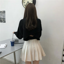 画像をギャラリービューアに読み込む, 後ろボウタイ無地Tシャツトップス