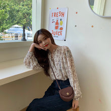 画像をギャラリービューアに読み込む, 花柄小柄シースルーシャツ・ブラウス