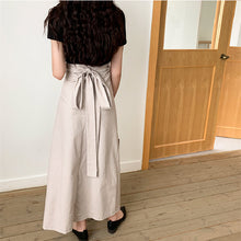 画像をギャラリービューアに読み込む, 質感いいシンプル好感度UP気質コーデしやすいハイウエストロングスカート