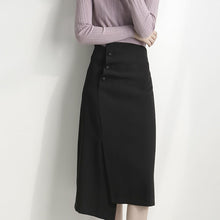 画像をギャラリービューアに読み込む, 夏新作ボタン付き不規則気質スカート