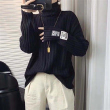 画像をギャラリービューアに読み込む, 10カラー選択秋冬ファッションタートルネック無地長袖合わせやすいニットセータートップス