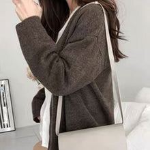 画像をギャラリービューアに読み込む, ニット無地カーディガンリゾートアウターシンプルコーデ