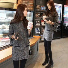 画像をギャラリービューアに読み込む, シンプルコーデトップス&ミニスカートセットアップ韓国風