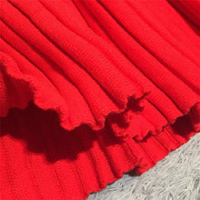 画像をギャラリービューアに読み込む, 韓国風ファッション無地ゆったり着痩せ効果ニットカジュアルAラインワンピース