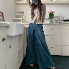 画像をギャラリービューアに読み込む, デニムガウチョパンツジーンパンスカンツボトムス