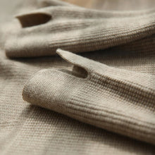 画像をギャラリービューアに読み込む, 秋冬気質よいゆるリラックス着痩せ合わせやすいニットワンピース