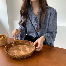 画像をギャラリービューアに読み込む, 花柄小柄シースルーシャツ・ブラウス