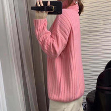 画像をギャラリービューアに読み込む, 10カラー選択秋冬ファッションタートルネック無地長袖合わせやすいニットセータートップス