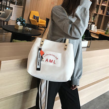 画像をギャラリービューアに読み込む, レデイースファッション大容量キャンバスバッグ