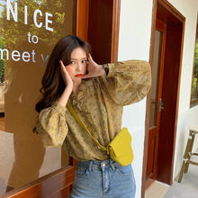 画像をギャラリービューアに読み込む, 花柄小柄シースルーシャツ・ブラウス