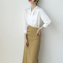 画像をギャラリービューアに読み込む, 夏新作ボタン付き不規則気質スカート