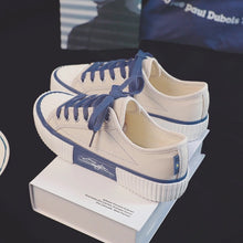 画像をギャラリービューアに読み込む, シンプルローカットスニーカーキャンバスシューズ