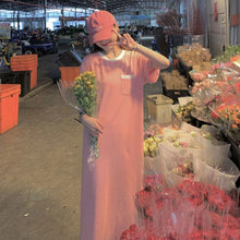 画像をギャラリービューアに読み込む, けだるい風ベスト&半袖カジュアルワンピースセットアップ