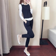 画像をギャラリービューアに読み込む, 白シャツ&ベスト&カジュアルパンツ3点セットアップ