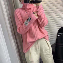 画像をギャラリービューアに読み込む, 10カラー選択秋冬ファッションタートルネック無地長袖合わせやすいニットセータートップス