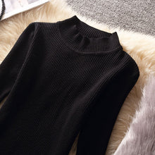 画像をギャラリービューアに読み込む, 三点セット3カラー暖かいファーベスト&無地合わせやすいトップス&ニットスカートセットアップ