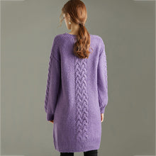 画像をギャラリービューアに読み込む, 韓国ファッション 着痩せレディースファッションゆとり ニットワンピース