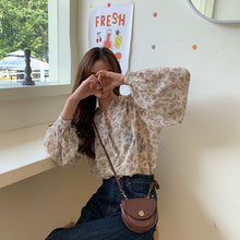 画像をギャラリービューアに読み込む, 花柄小柄シースルーシャツ・ブラウス