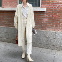 画像をギャラリービューアに読み込む, 今季マストケーブル編み無地リゾートカーディガンアウター