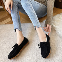 画像をギャラリービューアに読み込む, 5カラーローファーシューズ裏起毛暖かい冬コーデパンプス