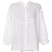 画像をギャラリービューアに読み込む, ホワイト無地ブラウス・シャツトップス