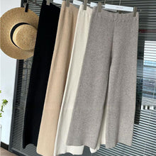 画像をギャラリービューアに読み込む, ボタン付きデザインニットトップス&カジュアルパンツセットアップ