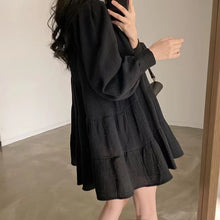 画像をギャラリービューアに読み込む, カジュアル無地リゾートワンピース