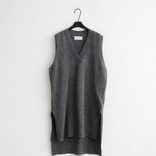 画像をギャラリービューアに読み込む, INS大人気暖かい気質Vネック合わせやすいゆったり無袖ニットセーターベストトップス
