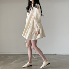 画像をギャラリービューアに読み込む, カジュアル無地リゾートワンピース