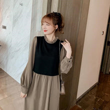 画像をギャラリービューアに読み込む, 重ね風フリル裾ボウタイデートワンピース