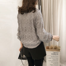 画像をギャラリービューアに読み込む, フリルネックレースブラウストップス