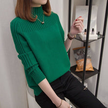 画像をギャラリービューアに読み込む, シンプルコーデ多カラー選択ニットセータートップス