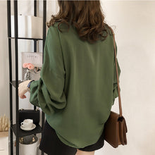 画像をギャラリービューアに読み込む, フラウンススリーブ無地シフォンブラウストップス